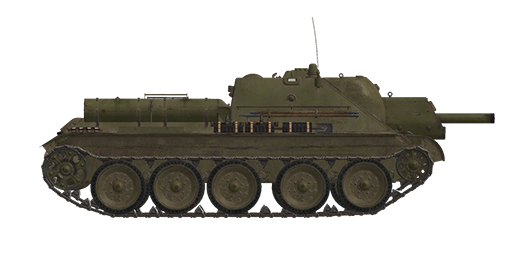 SU-122 UZTM turret